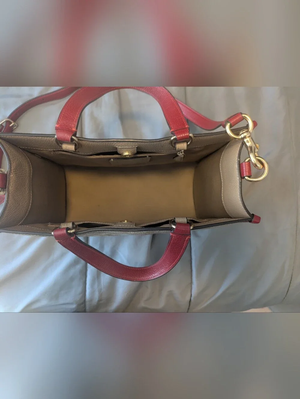 Coach Lunar New Year Dempsey Tote 22 Rabbit & Carriage Edition